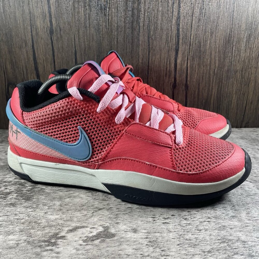Nike Ja 1 Men's Basketball Shoes Ember Glow Fuel - Size 9.5